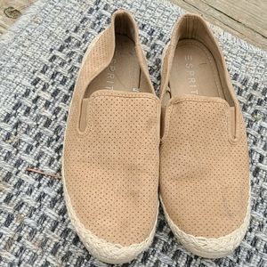 Tan Slip on shoes